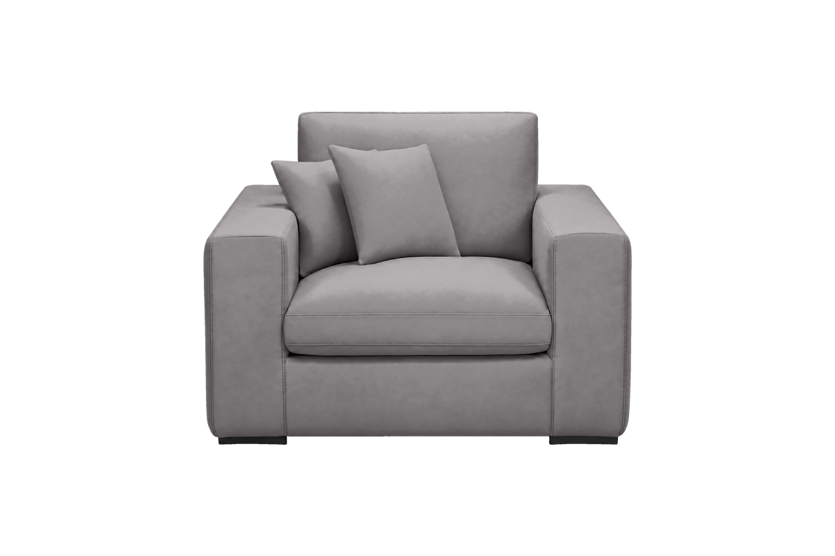 Rhodes Armchair in Dante Meteor