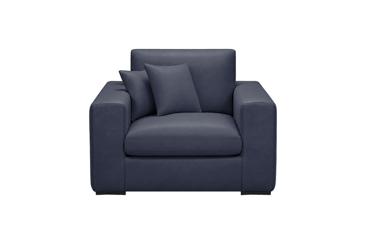 Rhodes Armchair in Momo Midnight