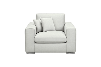 Rhodes Armchair in Felix Milky