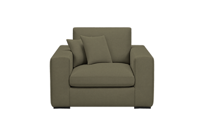 Rhodes Armchair in Felix Olive