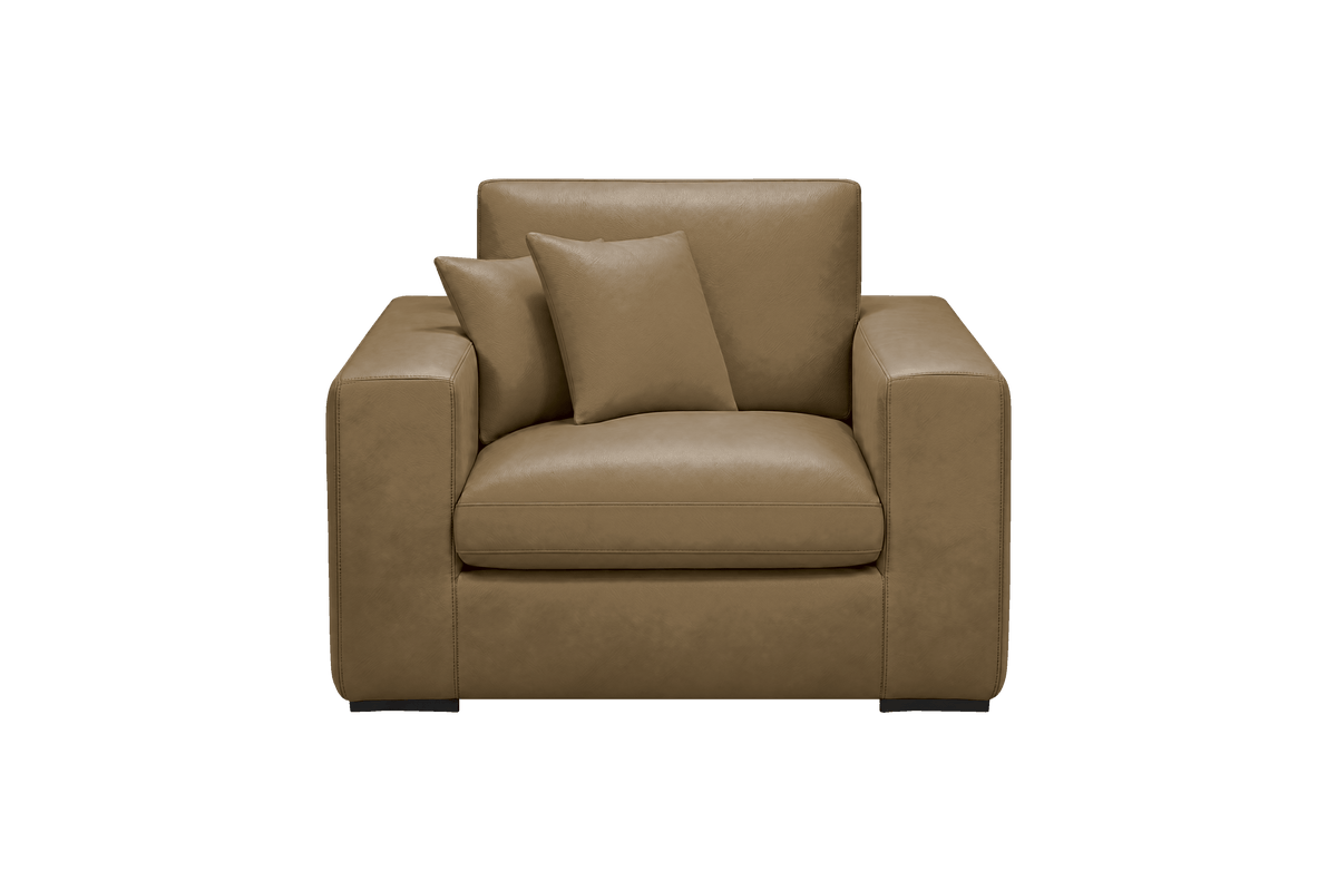 Rhodes Armchair in Momo Olivia