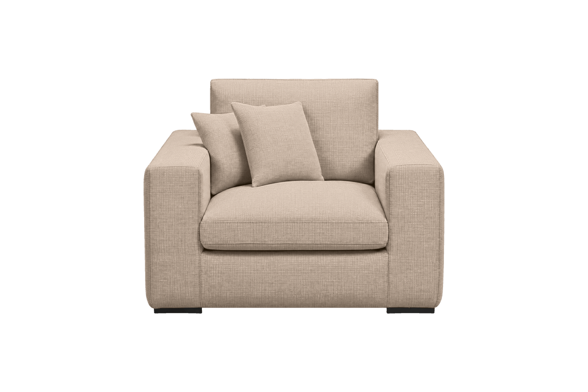 Rhodes Armchair in Roni Pine Nut