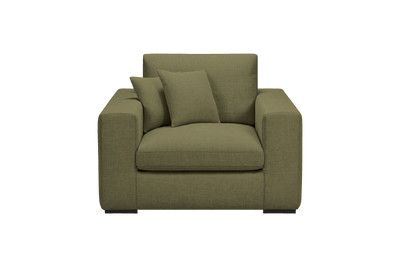 Rhodes Armchair in Mosquito Sycamore