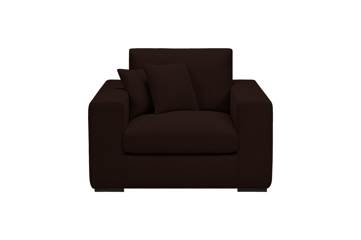 Rhodes Armchair in Mosquito Terra