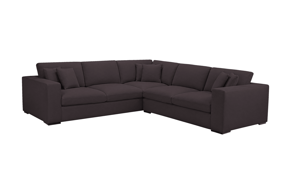 Rhodes Corner Sofa in Dante Charcoal