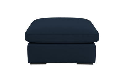 Rhodes Footstool in Dante Aqua