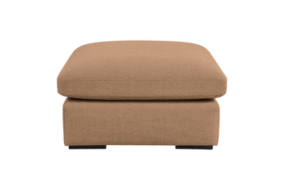 Rhodes Footstool in Roni Biscotti