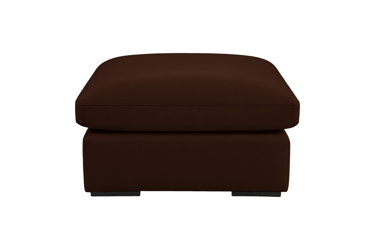 Rhodes Footstool in Momo Biscuit