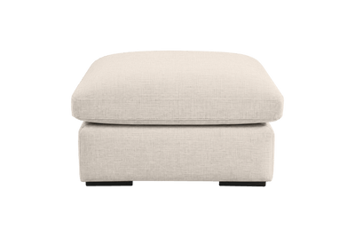 Rhodes Footstool in Mosquito Cracker