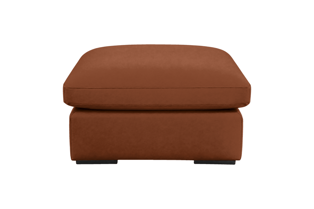 Rhodes Footstool in Dante Hazel