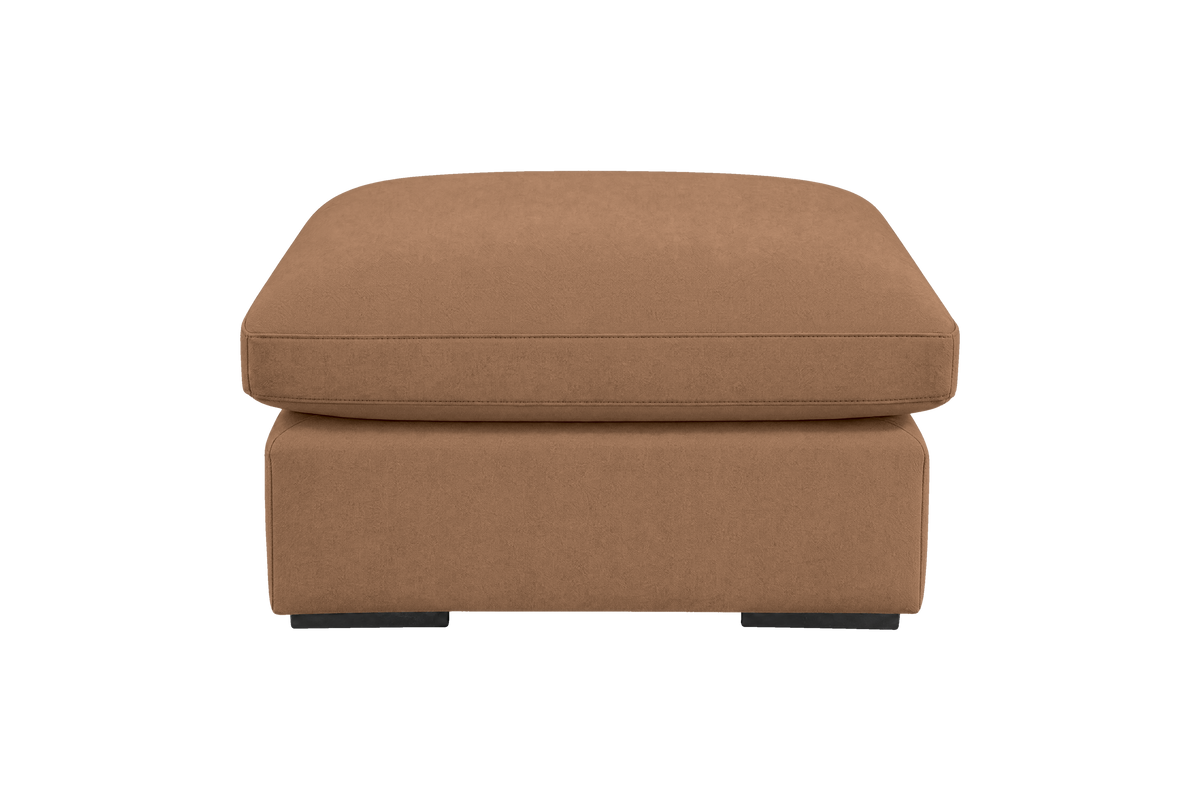 Rhodes Footstool in Fresco Hazel
