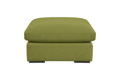 Rhodes Footstool in Fresco Key Lime