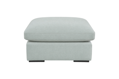 Rhodes Footstool in Fresco Meteor