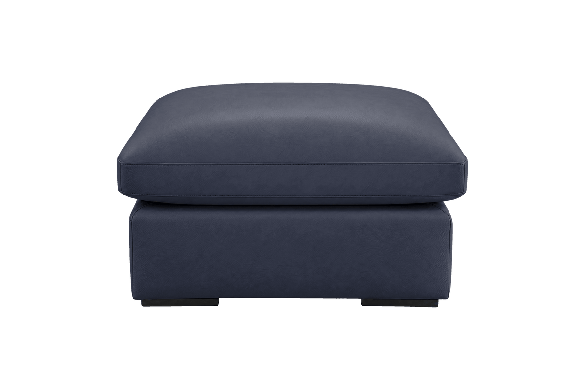 Rhodes Footstool in Momo Midnight