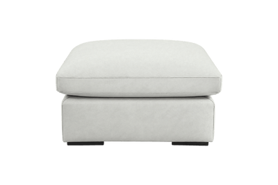 Rhodes Footstool in Felix Milky