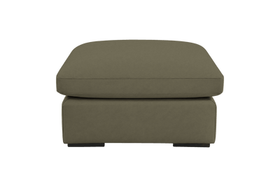 Rhodes Footstool in Felix Olive