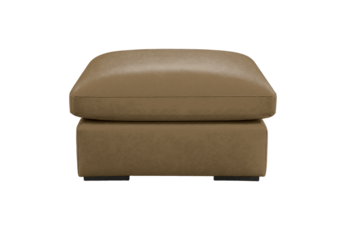 Rhodes Footstool in Momo Olivia