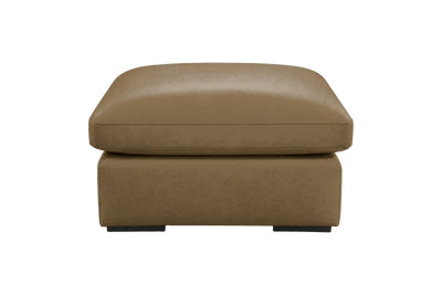 Rhodes Footstool in Momo Olivia