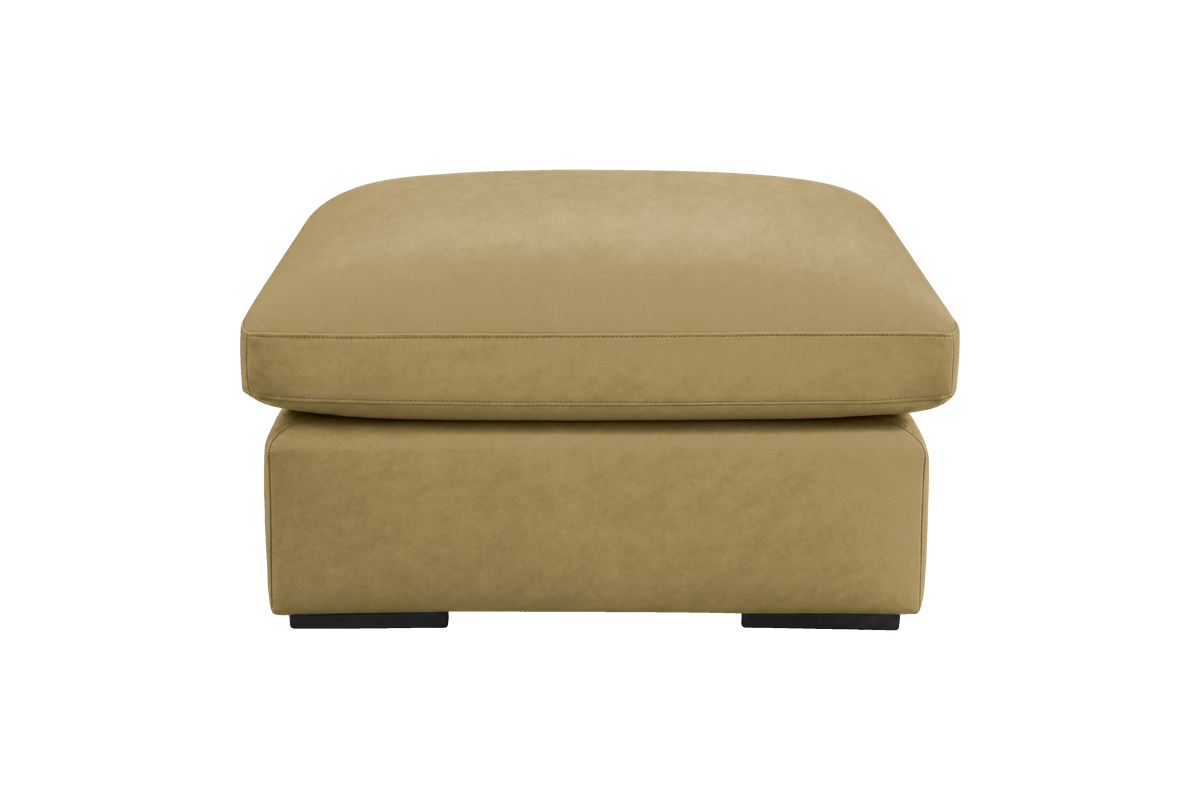 Rhodes Footstool in Marfa Olivia