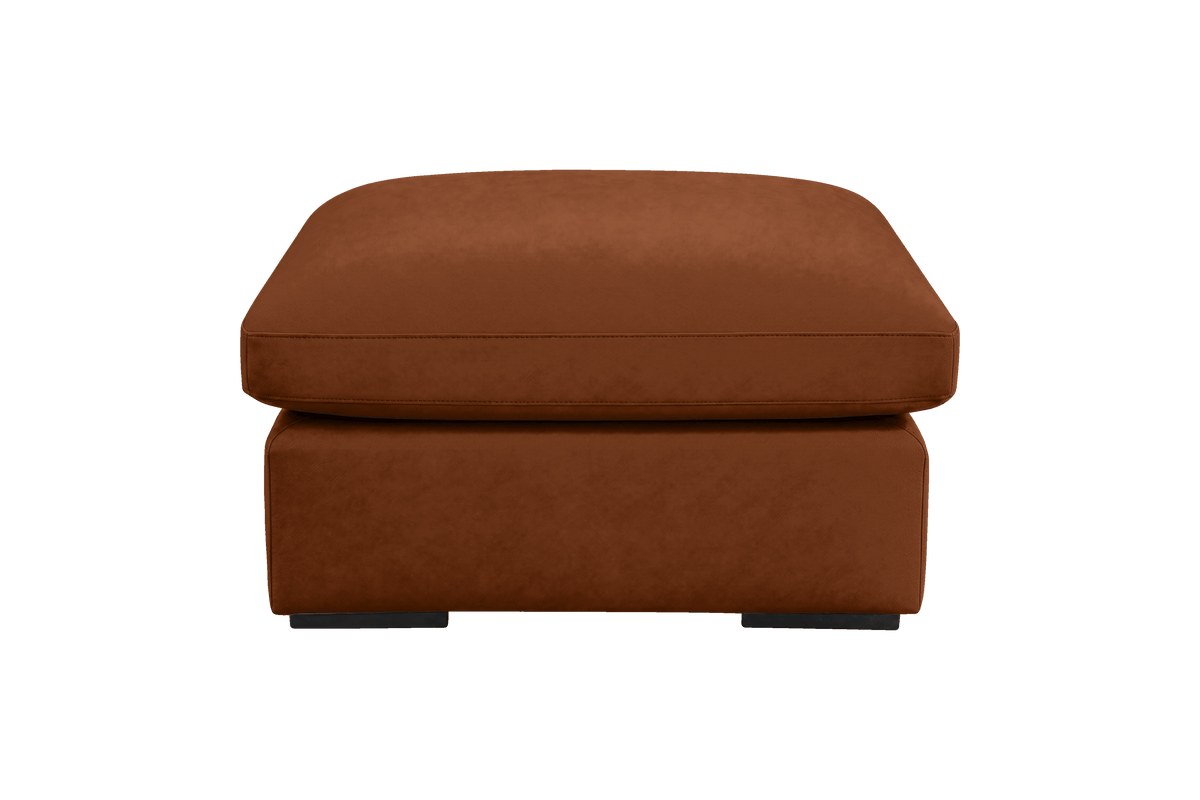 Rhodes Footstool in Marfa Pluto