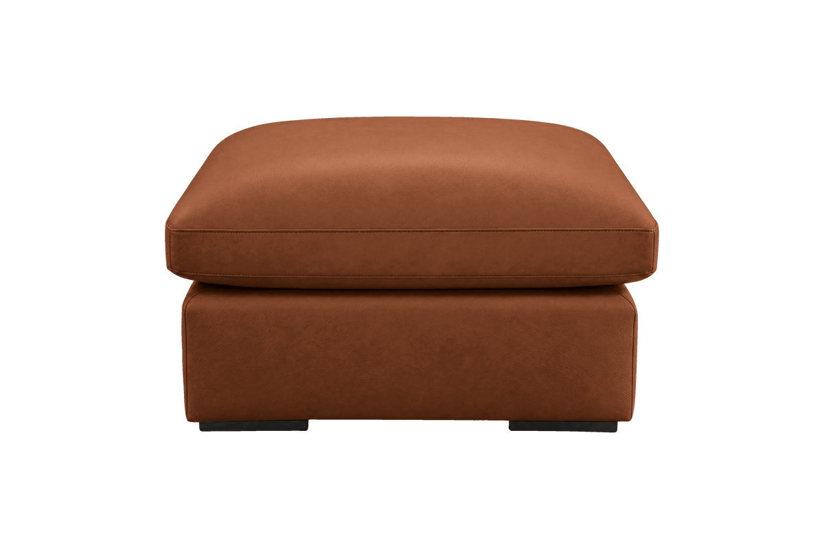 Rhodes Footstool in Momo Porto