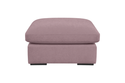 Rhodes Footstool in Fresco Saint-Tropez