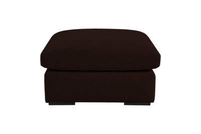 Rhodes Footstool in Mosquito Terra