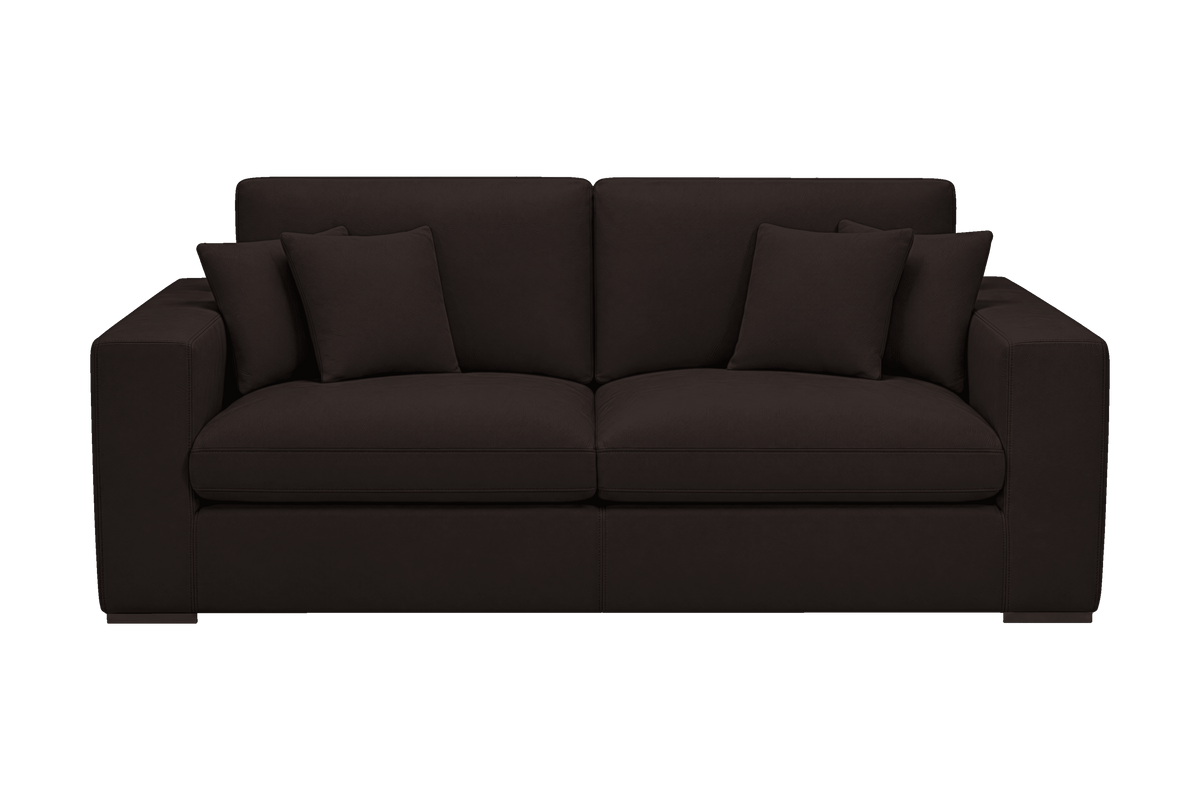 Rhodes Large Sofa in Dante Ebony