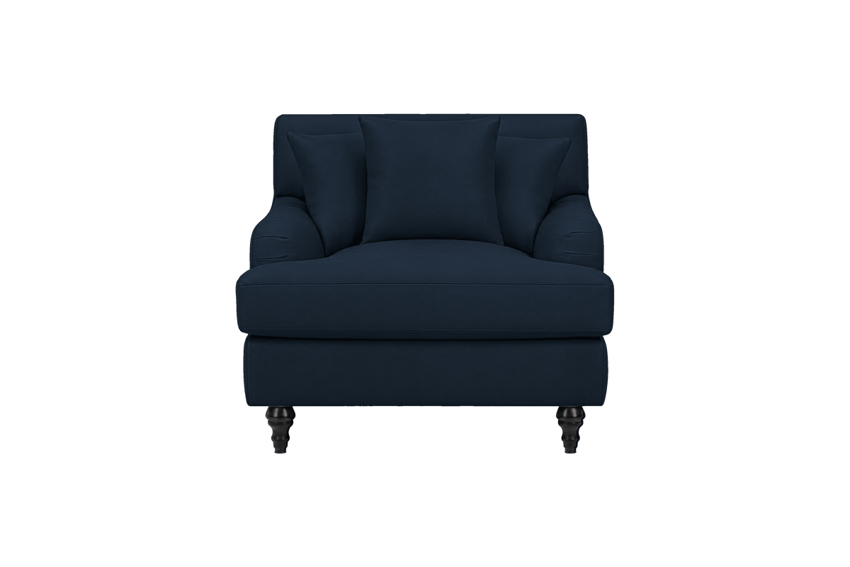 Senia Armchair in Dante Aqua