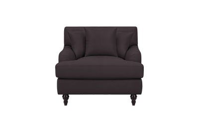 Senia Armchair in Dante Charcoal
