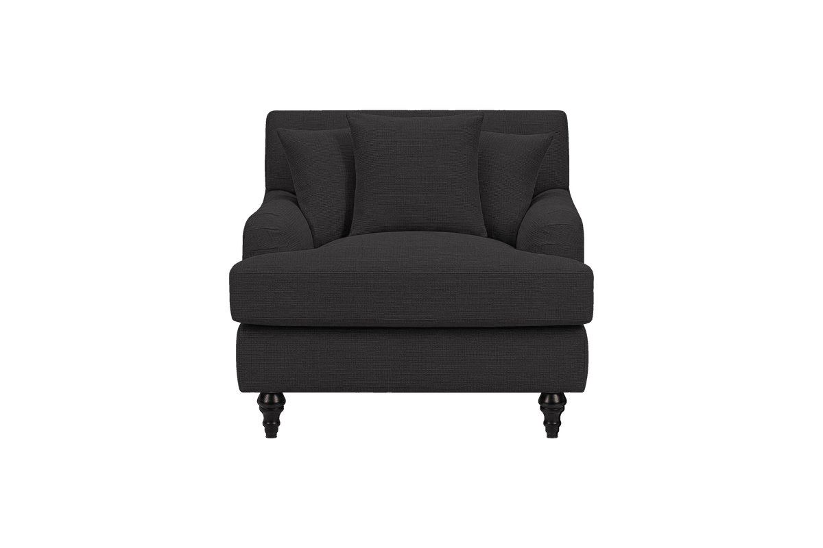 Senia Armchair in Roni Ember