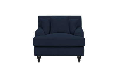 Senia Armchair in Roni Ember Blue