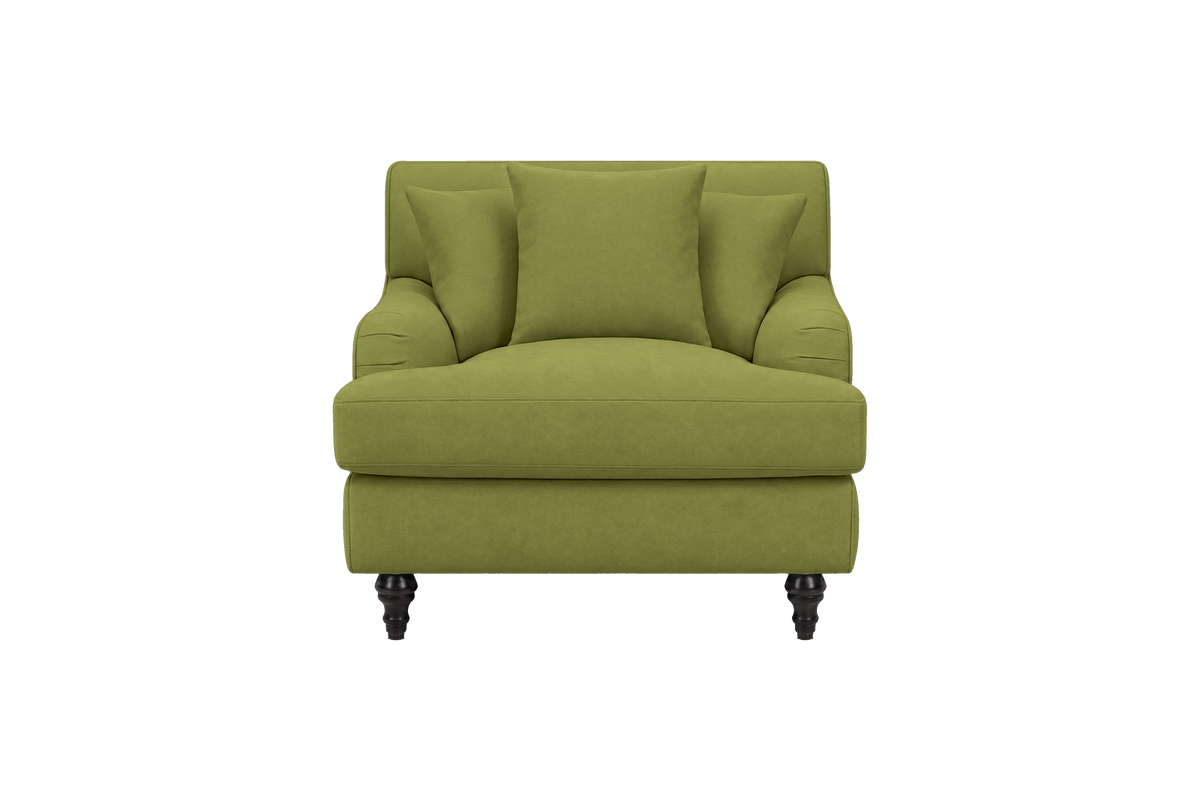 Senia Armchair in Fresco Key Lime