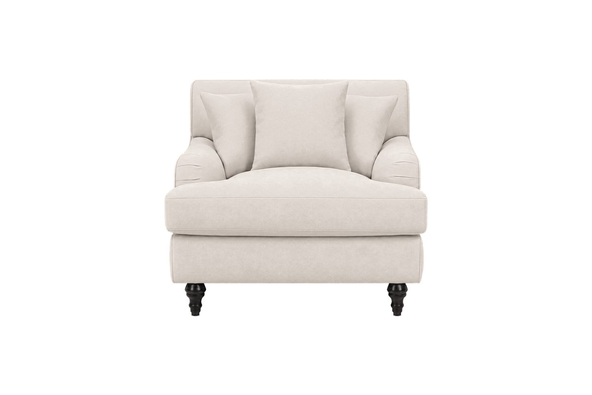 Senia Armchair in Fresco Milky
