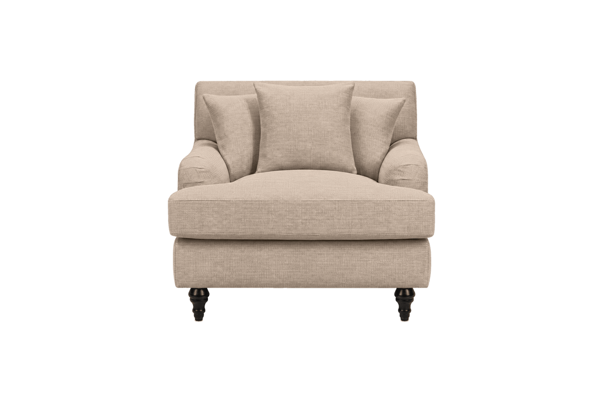 Senia Armchair in Roni Pine Nut