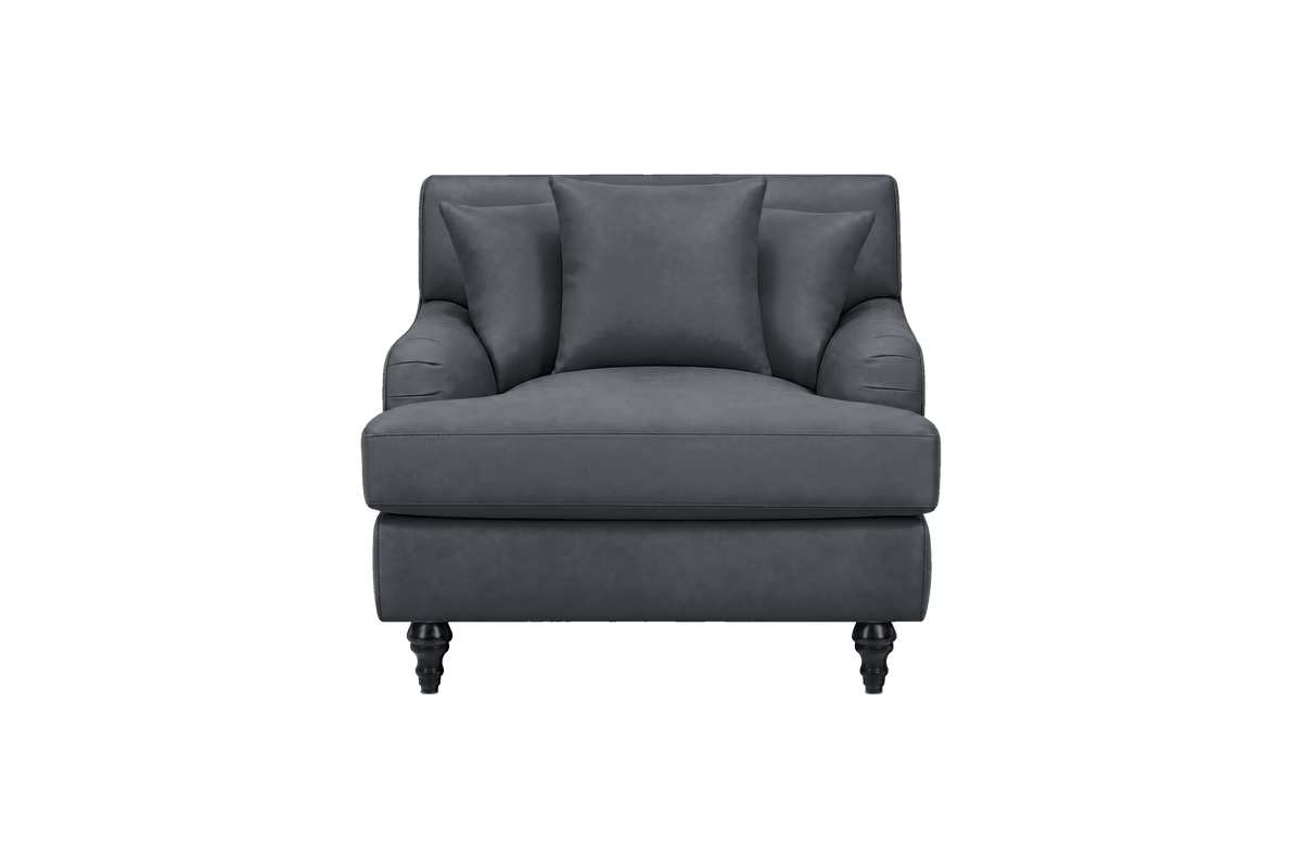 Senia Armchair in Dante Shark