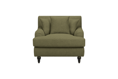 Senia Armchair in Mosquito Sycamore