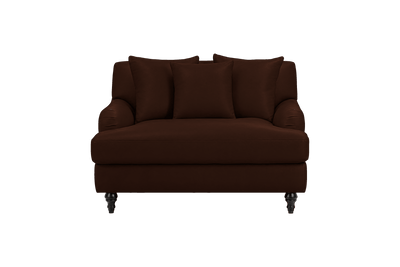 Senia Cuddle Chair in Momo Biscuit