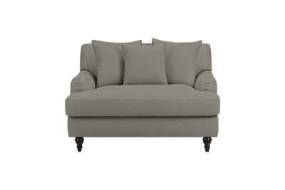 Senia Cuddle Chair in Felix Glace