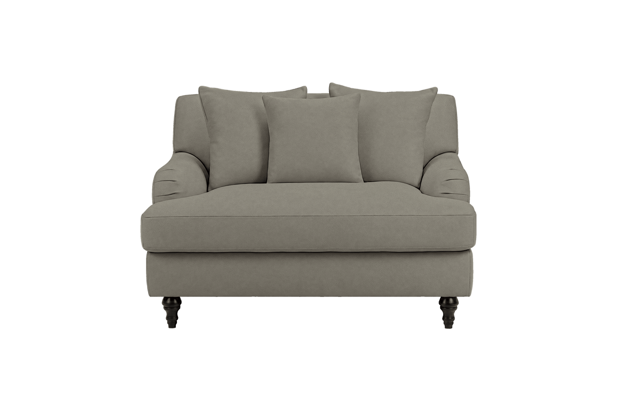 Senia Cuddle Chair in Felix Glace