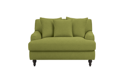 Senia Cuddle Chair in Fresco Key Lime