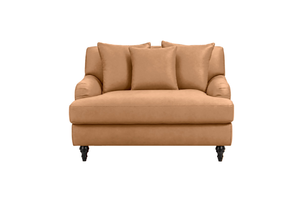 Senia Cuddle Chair in Dante Les Yeux