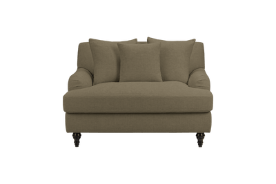 Senia Cuddle Chair in Mosquito Malibu
