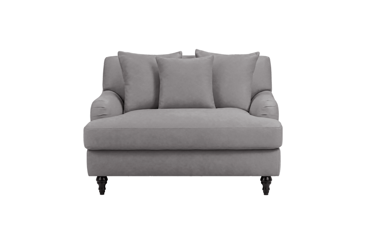 Senia Cuddle Chair in Marfa Meteor