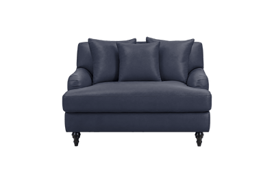 Senia Cuddle Chair in Momo Midnight