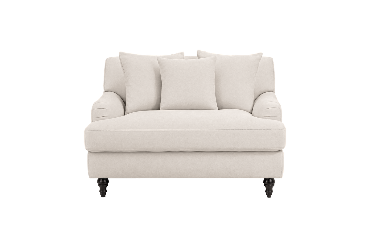 Senia Cuddle Chair in Fresco Milky