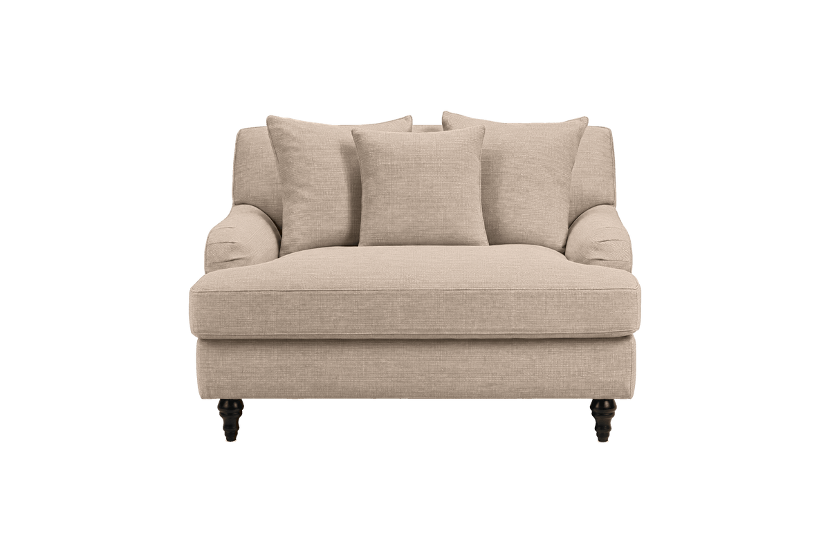 Senia Cuddle Chair in Roni Pine Nut