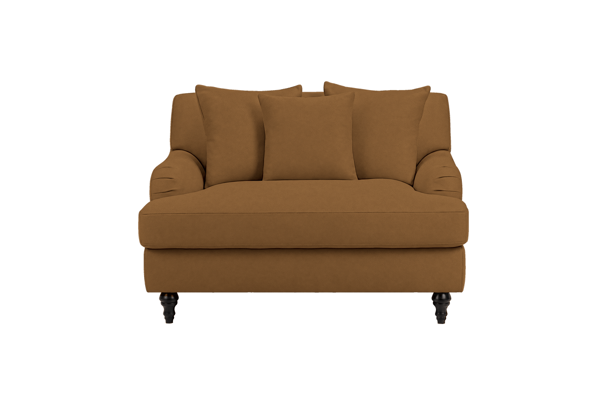 Senia Cuddle Chair in Felix Pisco
