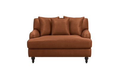 Senia Cuddle Chair in Momo Porto