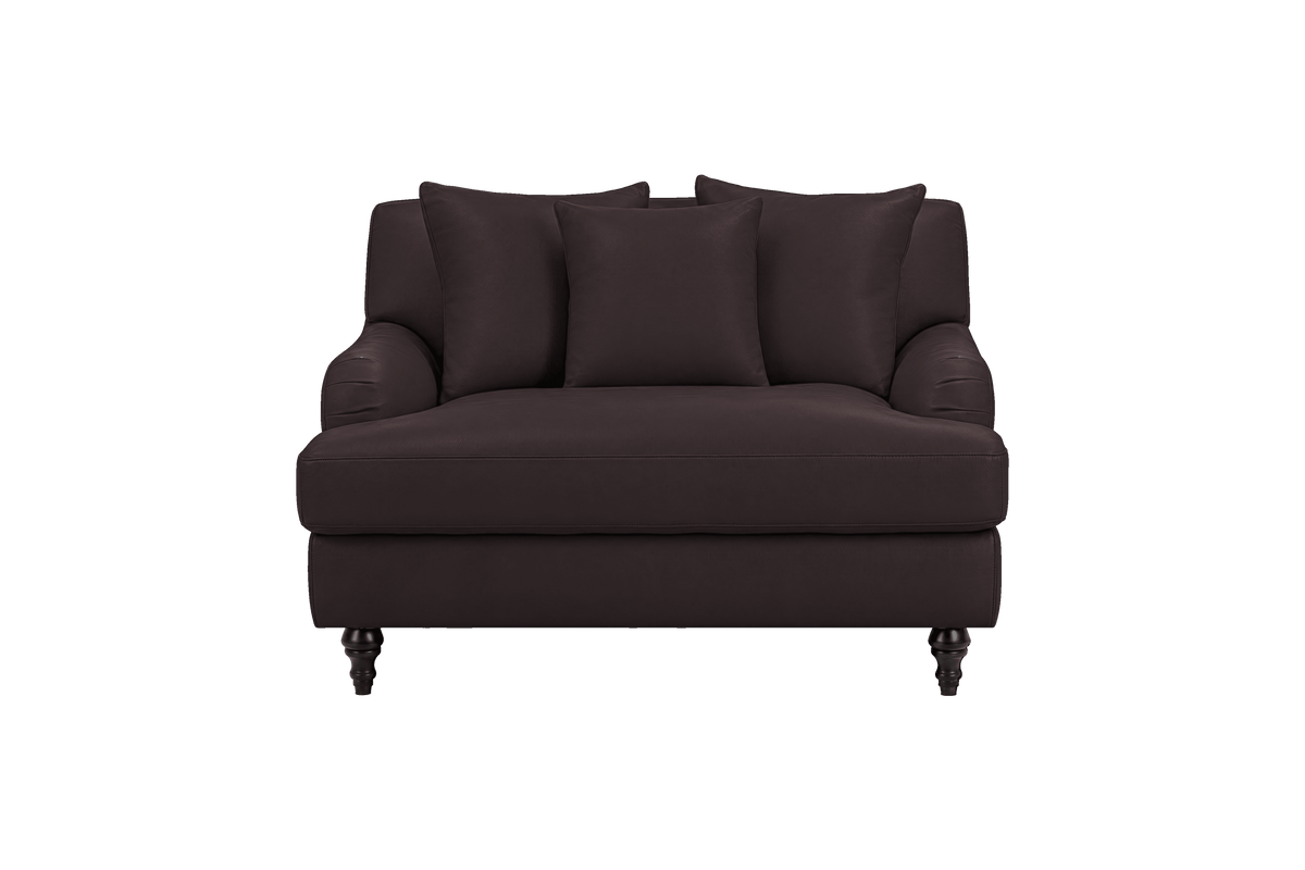 Senia Cuddle Chair in Momo Rollie